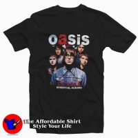 Oasis Band UK Rock Essential Album T-Shirt