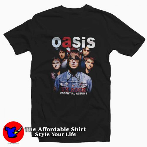 Oasis Band UK Rock Essential Album Tshirt 500x500 Oasis Band UK Rock Essential Album T Shirt On Sale