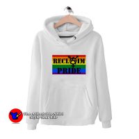 Rainbow Reclaim Pride Graphic Unisex Hoodie