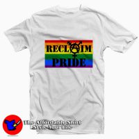 Rainbow Reclaim Pride Graphic Unisex T-Shirt