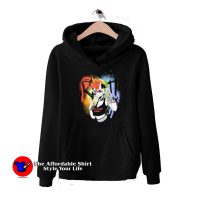 Riot Rainbow Hyena Graphic Unisex Hoodie