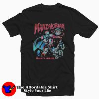 Star Wars The Mandalorian Neon Mandalorian T-Shirt