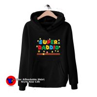 Super Daddio Parody Super Mario Graphic Hoodie