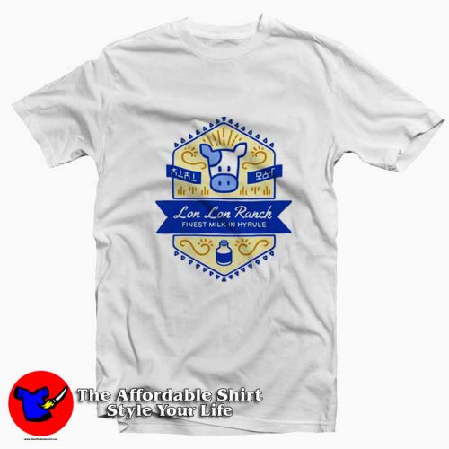 The Legend Of Zelda Lon Lon Ranch Graphic Tshirt 500x500 The Legend Of Zelda Lon Lon Ranch Graphic T Shirt On Sale