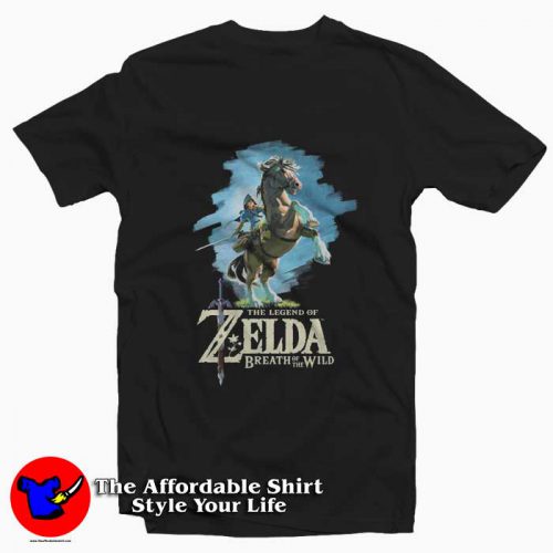 The Legend of Zelda Breath of the Wild Unisex Tshirt 500x500 The Legend of Zelda Breath of the Wild T Shirt On Sale