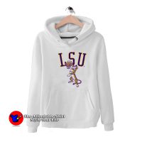 Vintage LSU Drunking Tiger Basketball Funny Hoodie