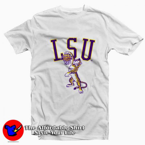 Vintage LSU Drunking Tiger Basketball Funny Tshirt 500x500 Vintage LSU Drunking Tiger Basketball Funny T Shirt On Sale