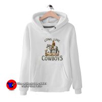 Vintage Long Live the Cowboys Graphic Hoodie