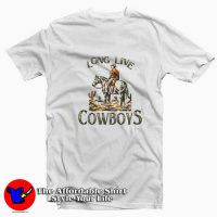 Vintage Long Live the Cowboys Graphic T-Shirt