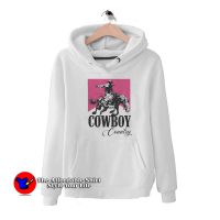 Western Cowboy Country Pink Rodeo Graphic Hoodie