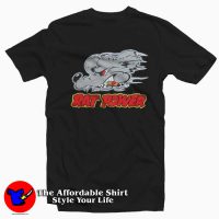 Vintage Rat Power Smoke Cigar Graphic T-Shirt