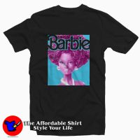 Black Barbie Afro Doll Graphic Unisex T-Shirt