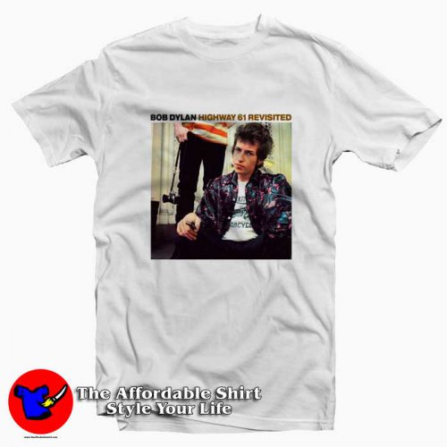 Bob Dylan Highway 61 Revisited Graphic Tshirt 500x500 Bob Dylan Highway 61 Revisited Graphic T Shirt On Sale