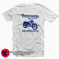 Bob Dylan Triumph Motorcycles Graphic T-Shirt