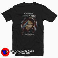 Chucky Wants You Enlist Today Graphic T-Shirt