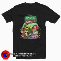 Disney Big City Greens Family Group Camiseta T-Shirt