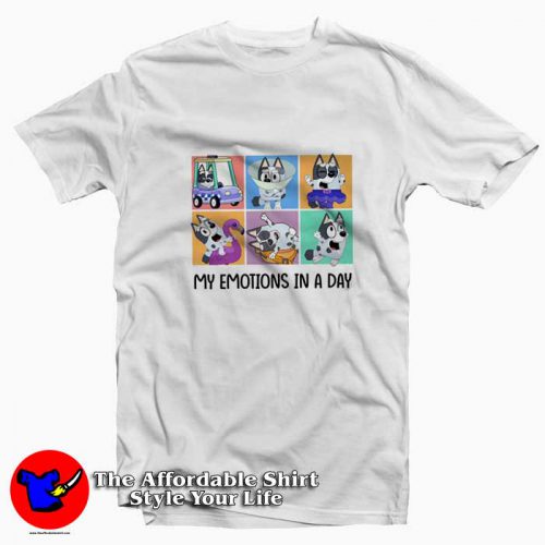 Funny Bluey Muffin And Bingo Graphic Unisex Tshirt 500x500 Funny Bluey Muffin And Bingo Graphic Unisex T Shirt On Sale