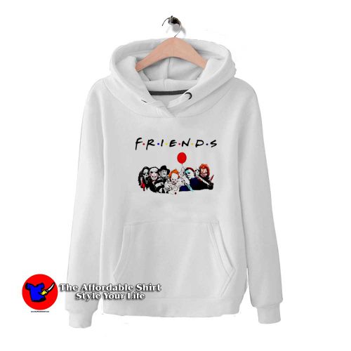 Halloween Frineds Funny Scary Graphic Unisex Hoodie 500x500 Halloween Frineds Funny Scary Graphic Unisex Hoodie On Sale