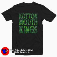 Kotton Mouth Kings Green Leaves Block Logo T Shirt