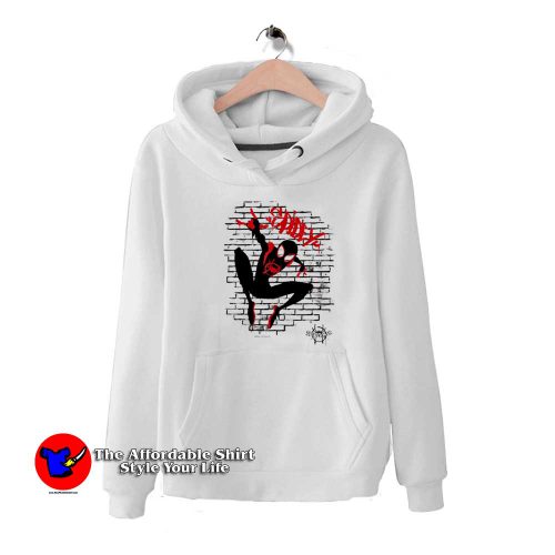 Marvel Spider Man Spiderverse Graffiti Unisex Hoodie 500x500 Marvel Spider Man Spiderverse Graffiti Unisex Hoodie On Sale