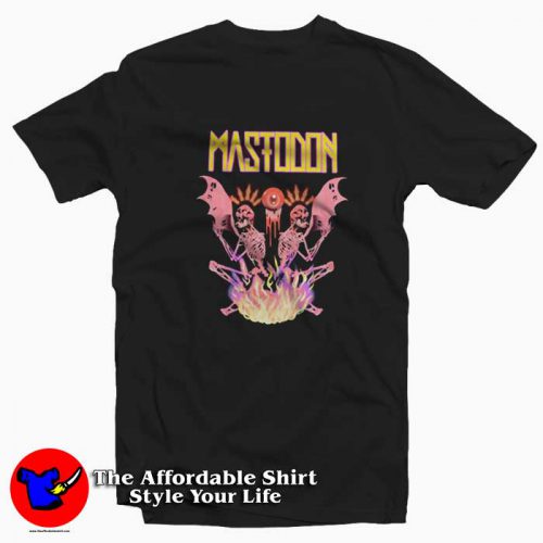 Mastodon Screaming Demons Graphic Tshirt 500x500 Mastodon Screaming Demons Graphic T Shirt On Sale