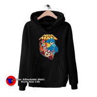 Mega Man Rockman & Rush Graphic Unisex Hoodie