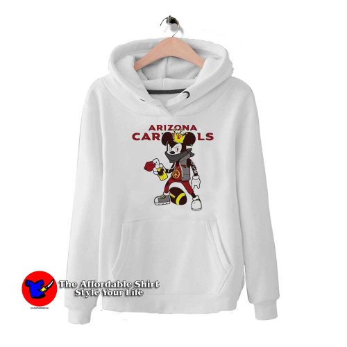 Mickey Peace Sign Arizona Cardinals Graphic Hoodie 500x500 Mickey Peace Sign Arizona Cardinals Graphic Hoodie On Sale