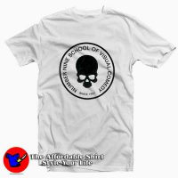 Number Nine School Of Visual Comedy Skull Skeleton T-Shirt