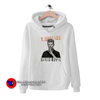 Outside Album Music David Bowie Graphic Hoodie