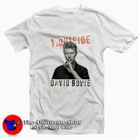 Outside Album Music David Bowie Graphic T-Shirt