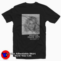 Pamela Anderson Houston Police Graphic T-Shirt