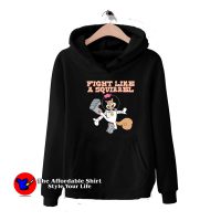 Spongebob Squarepants Fight Like A Squirrel Hoodie