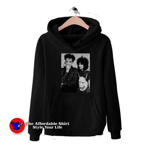 The Cure Robert Smith and Siouxsie Graphic Hoodie 500x500 The Cure Robert Smith and Siouxsie Graphic Hoodie On Sale