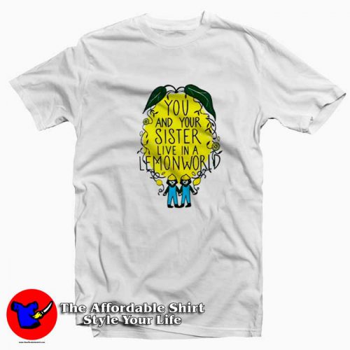 The National Live In a Lemon World Graphic Tshirt 500x500 The National Live In a Lemon World Graphic T Shirt On Sale