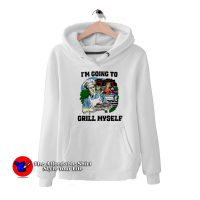 Thegoodshirts I'm Going To Grill Myself Graphic Hoodie