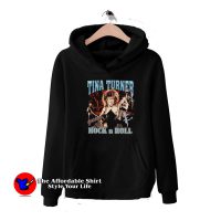 Tina Turner Bootleg Style Vintage Rock n Roll Hoodie