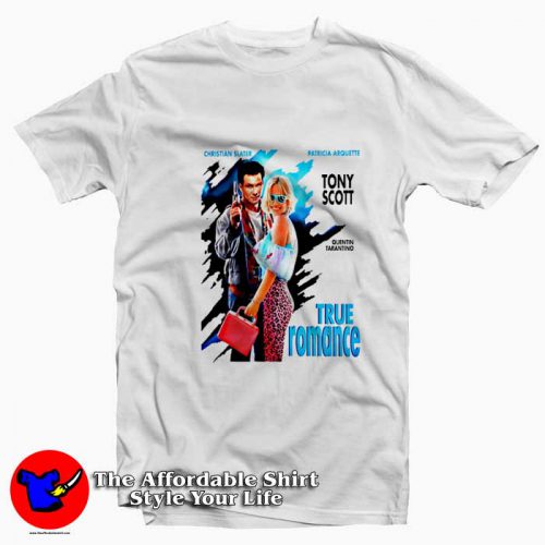 True Romance Poster Movie Film Graphic Tshirt 500x500 True Romance Poster Movie Film Graphic T Shirt On Sale