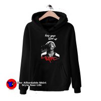 Tupac Shakur Keep Your Heart Up Graphic Hoodie