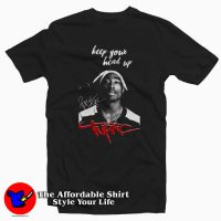 Tupac Shakur Keep Your Heart Up Graphic T-Shirt