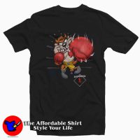 Vintage Boxing Round 1 Taz Looney Tunes Graphic T-Shirt