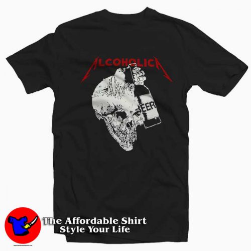 Vintage Metallica Alcoholica 2 Graphic Unisex Tshirt 500x500 Vintage Metallica Alcoholica 2 Graphic Unisex T Shirt On Sale