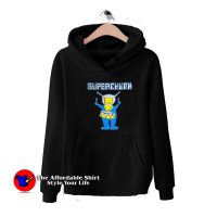 Vintage Superchunk Alien Drummer Graphic Hoodie