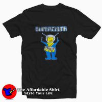 Vintage Superchunk Alien Drummer Graphic T-Shirt