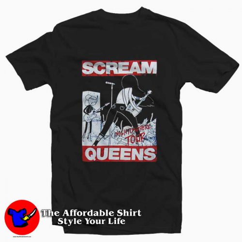 Adventure Time Marceline Scream Queens Tour Tshirt 500x500 Adventure Time Marceline Scream Queens Tour T Shirt On Sale