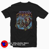 Anthrax Christmas is Coming Vintage Graphic T-Shirt