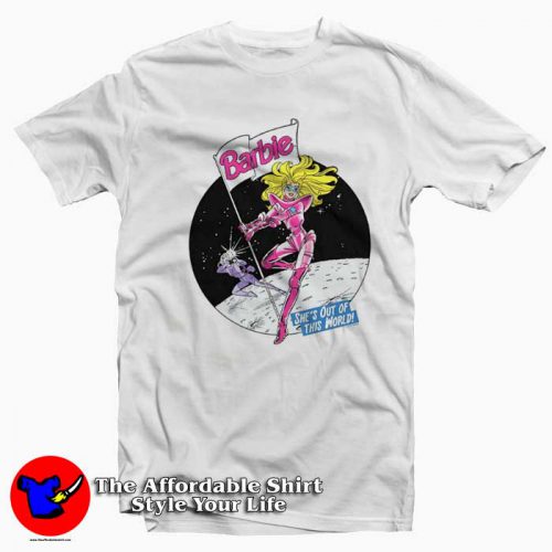 Barbie Moon Out Of This World Graphic Tshirt 500x500 Barbie Moon Out Of This World Graphic T Shirt On Sale