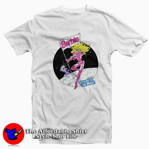 Barbie Moon Out Of This World Graphic Unisex Tshirt 500x500 Barbie Moon Out Of This World Graphic Unisex T Shirt On Sale