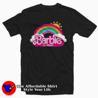 Barbie The Movie Rainbow Graphic Unisex T-Shirt