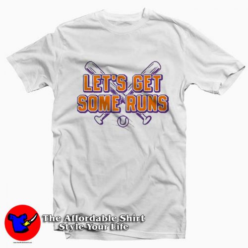 Barstool Sports Lets Get Some Runs Graphic Tshirt 500x500 Barstool Sports Let's Get Some Runs Graphic T Shirt On Sale