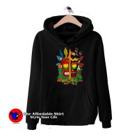 Crash Bandicoot Aku Aku Uka Uka Graphic Hoodie